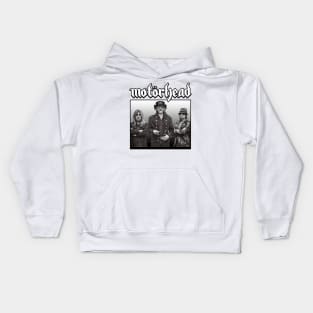 Motorhead White Black Kids Hoodie